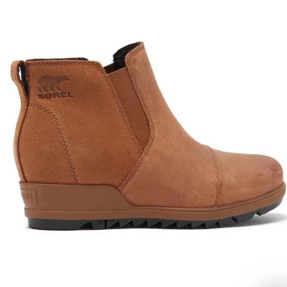 Sorel Joan of arctic wedge Chelsea boots - Picture 2 of 10